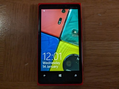 Nokia lumia 920 rosso con - nokia,